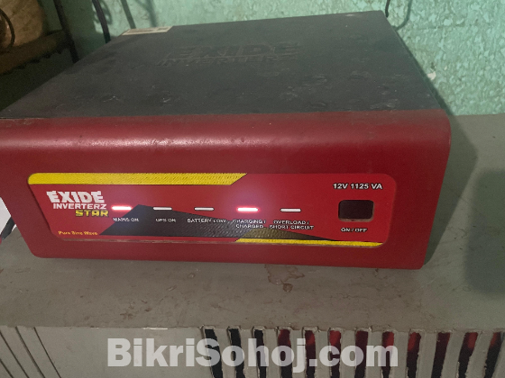 Exide Star IPS and Eastern Battery